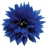 Бумага гофрированная (креповая) ДЛЯ ФЛОРИСТИКИ,110г/м, СИНЯЯ, 50х250см, ОСТРОВ СОКРОВИЩ, 129152