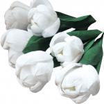 Бумага гофрированная (креповая) ДЛЯ ФЛОРИСТИКИ,110г/м, БЕЛАЯ, 50х250см, ОСТРОВ СОКРОВИЩ, 129153