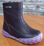 (баклажан) ТОТТА Сапоги на байке