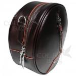 Кожаный рюкзак-трансформер Sunset. Кофе жемчужный