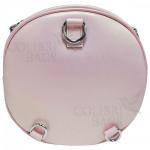 Кожаный рюкзак-трансформер Sunset. Розовый перламутр