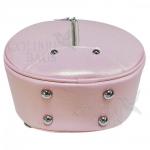 Кожаный рюкзак-трансформер Sunset. Розовый перламутр