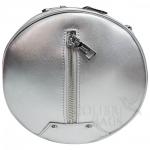 Кожаный рюкзак-трансформер Sunset. Серебро