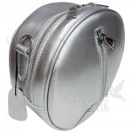 Кожаный рюкзак-трансформер Sunset. Серебро