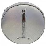 Кожаный рюкзак-трансформер Sunset. Серый перламутр