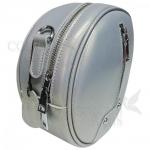 Кожаный рюкзак-трансформер Sunset. Серый перламутр