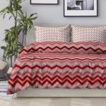 КПБ евро поплин "Patrizia" (70х70) рис. 15567-4/15161-3 Chevron-4