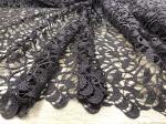 Гипюр макраме Арт. 4019 коричневый, ширина 140 см