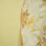 Готовые шторы Комплект для кухни Легкость светло-желтый