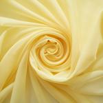 Готовые шторы Комплект для кухни Легкость светло-желтый