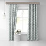 Штора Блэкаут печать матовый Forms 0117 фисташка 145*260