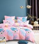 КПБ ALANNA Двухцветный на резинке по кругу ALADR011