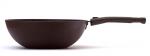 Сковорода - ВОК 24 см съемная ручка Браун