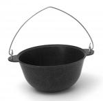 Казан походный 5 л без крышки Природный камень