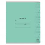 Тетрадь 12л. ЮНЛАНДИЯ КЛАССИЧЕСКАЯ, косая линия, обложка картон, АССОРТИ 5 видов, 105649