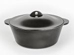 Кастрюля 4 л литая ручка крышки Антрацит