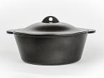 Кастрюля 4 л литая ручка крышки Антрацит