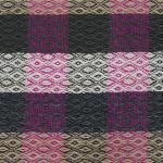 Плед Ромбы 100% ПАН 500 гр цвет малиновый