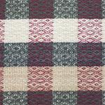 Плед Ромбы 100% ПАН 500 гр цвет красный