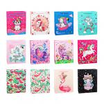 Пакет подарочный, высококачественная бумага с глиттером, 26х32х10см, 12 дизайнов