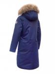 Зимняя курта для девочки Д 126 ТЁМНО-СИНИЙ