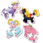 VT1106-51 Мягкие пазлы Baby puzzle Ферма