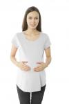 Футболка для беременных с коротким рукавом