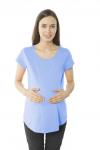 Футболка для беременных с коротким рукавом