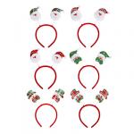 СНОУ БУМ Ободок карнавальный, полиэстер, 6 дизайнов