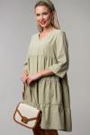 *Платье Беверли цвет фисташка (П-234-1)