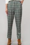 *Брюки бирюзовая клетка (Бр-50-2)