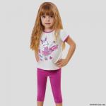 Комплект для девочки с коротким рукавом Baykar