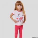 Комплект для девочки с коротким рукавом Baykar