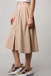 *Юбка из костюмной ткани цвет беж (Ю-59-2)