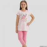 Комплект для девочки с коротким рукавом Baykar