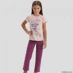 Комплект для девочки с коротким рукавом Baykar