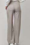 *Брюки палаццо клетка  (Бр-52-1)