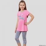 Комплект для девочки с коротким рукавом Baykar