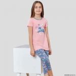 Комплект для девочки с коротким рукавом Baykar