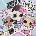 Лонгслив для девочки LOL SURPRISE