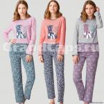 Комплект для девочки с длинным рукавом Baykar