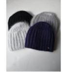 Шапка резинка с отворотом с пайетками