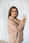 Дублёнка женская демисезонная 22560 (бежевый)