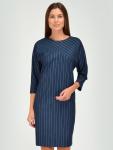 10042-син 419980 Платье текстильное