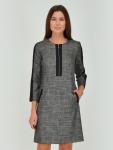 10033-сер 4191070 Платье текстильное