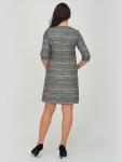 10040-сер 419920 Платье текстильное