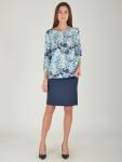0255-бцвв 258570 Блузка текстильная