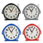 LADECOR Chrono Будильник, пластик, в форме домика, 4 цвета, 11,7х10,5х4,5 см