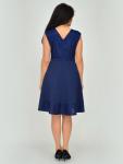 1775-син 419815 Платье текстильное