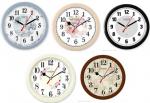 LADECOR Chrono Будильник кварц d=15см, пластик, 15,3х15,3х4 см,5 дизайнов